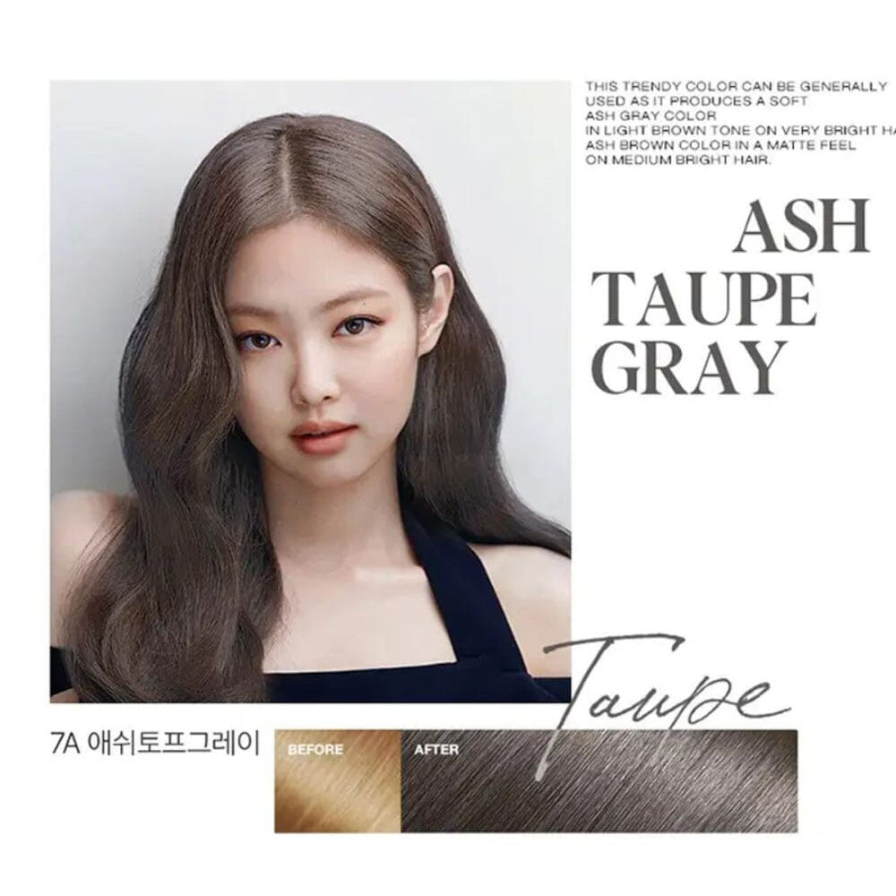 Mise en scene Hello Bubble Foam Hair Color 7A Ash Taupe Gray