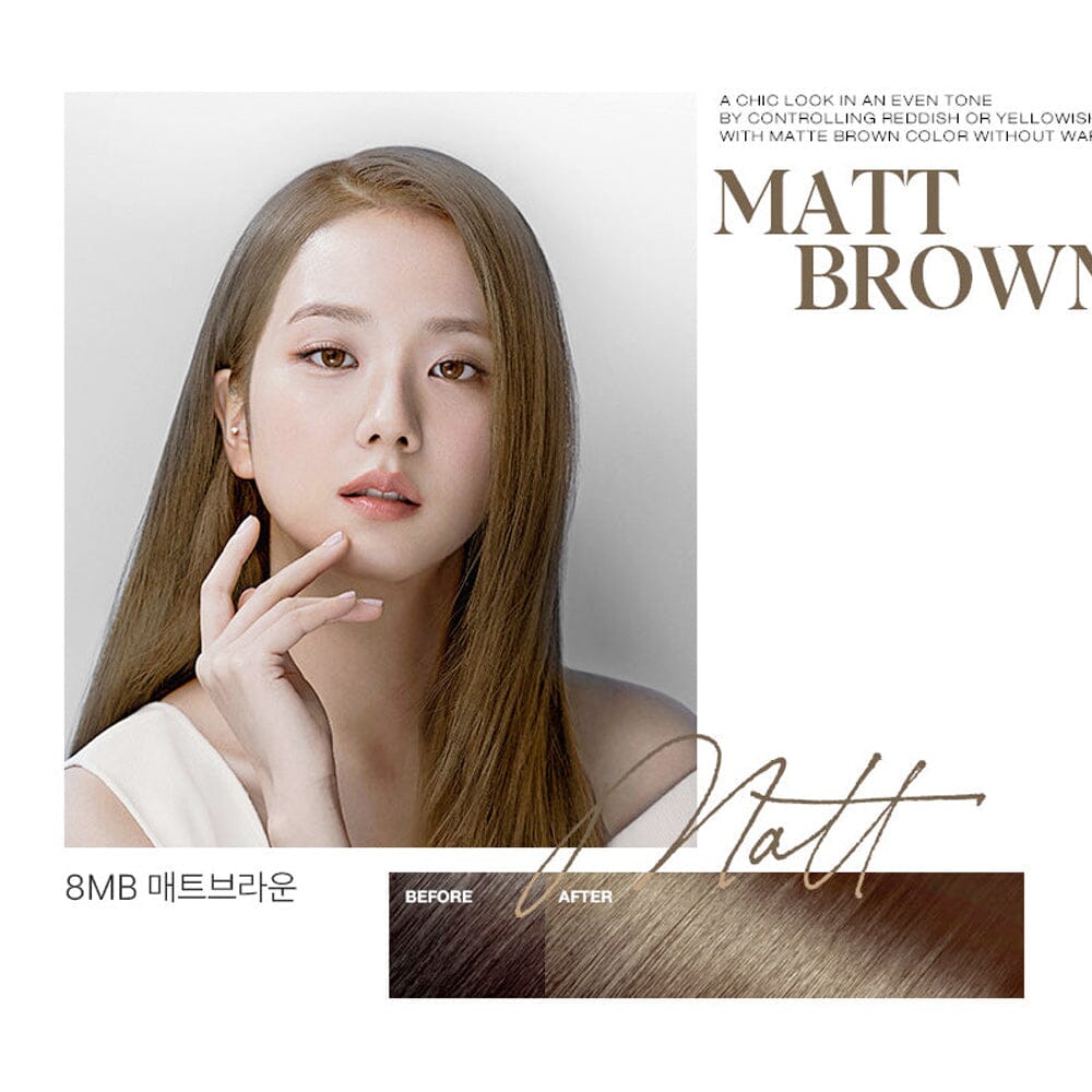 Mise en scene Hello Bubble Foam Hair Color 8MB Matt Brown