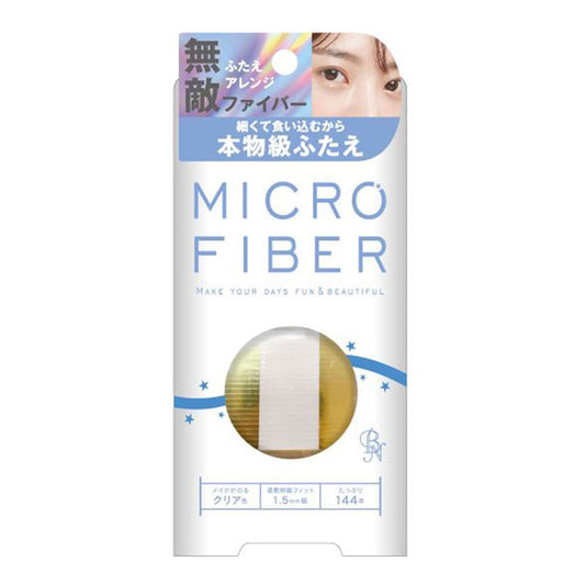 BN Micro Fiber Double Eyelid 1.5mm Clear 72 pairs