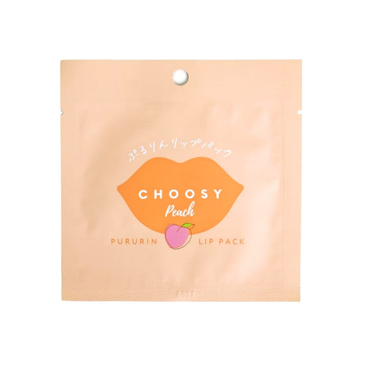 Sunsmile Choosy Pururin Lip Pack Peach 1pc